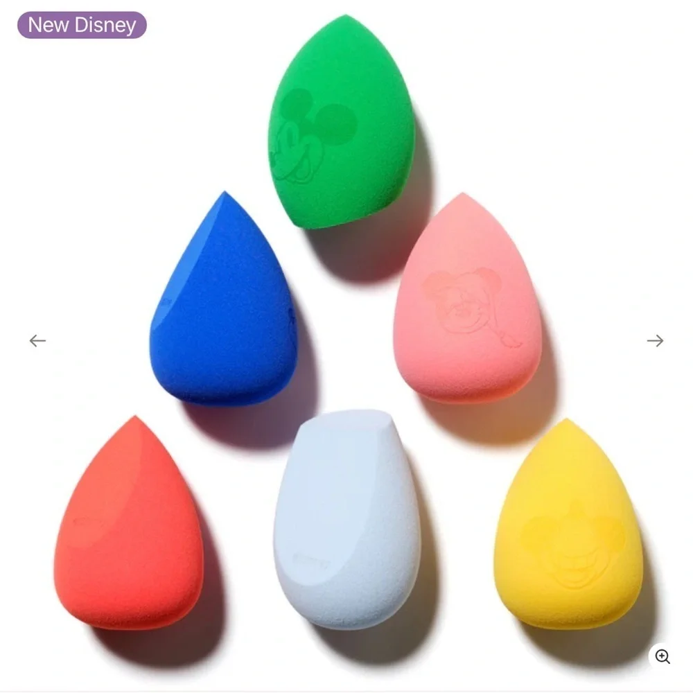 NEW Spectrum Collections Breakfast Buddies Mickey 6 Piece Egg Wonder Sponge Set